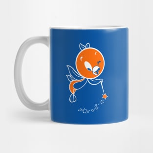 Sunshine terrace bird blue Mug